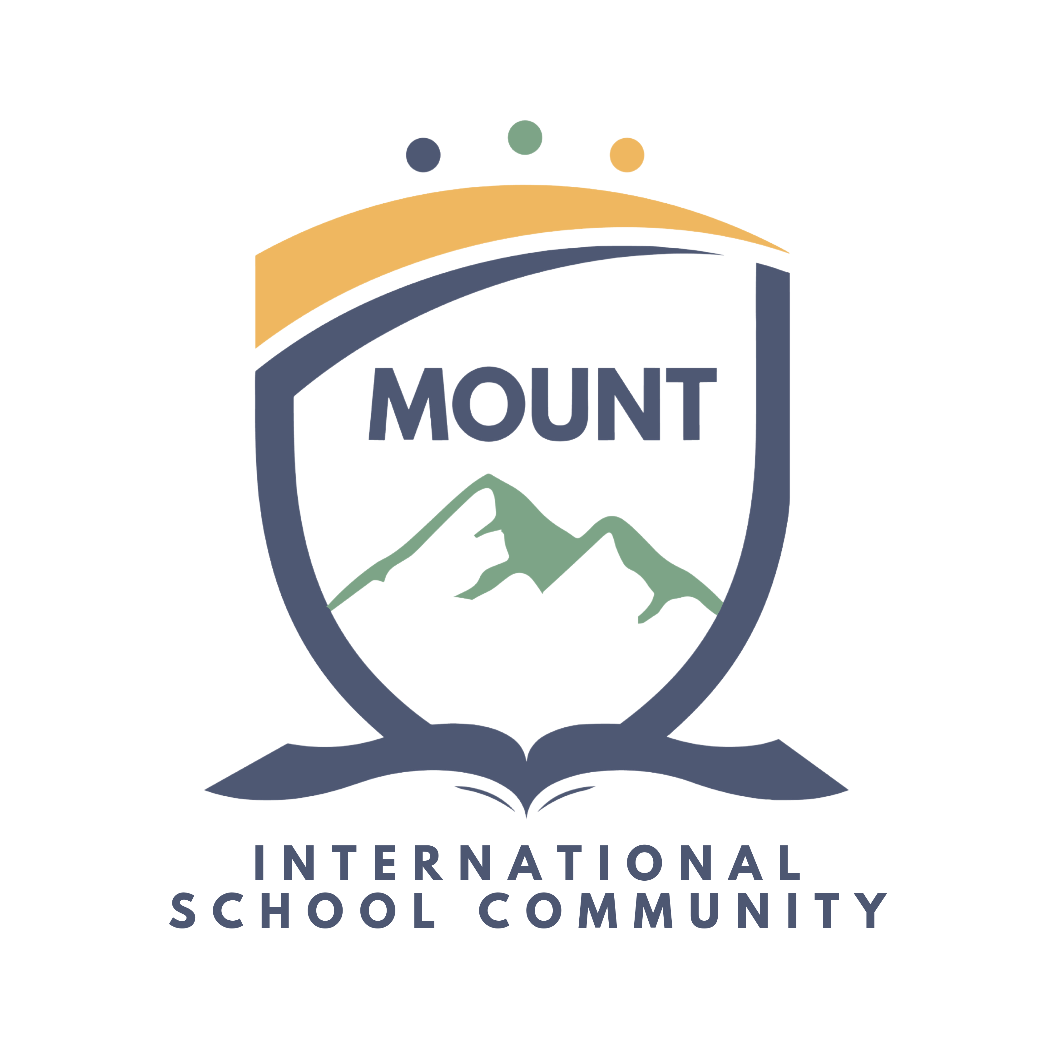 شعار مدرسة Mount International School Community